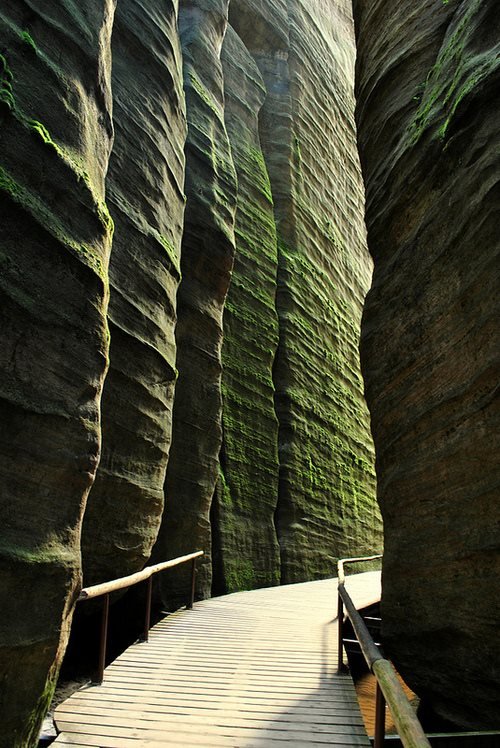 Adrspach Rocks, Bohemia, Czech Republic