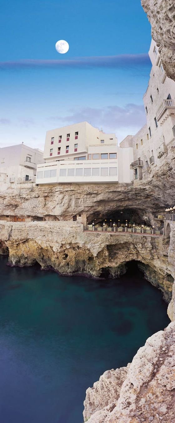 The Seaside Restaurant, Bari, Italy.
