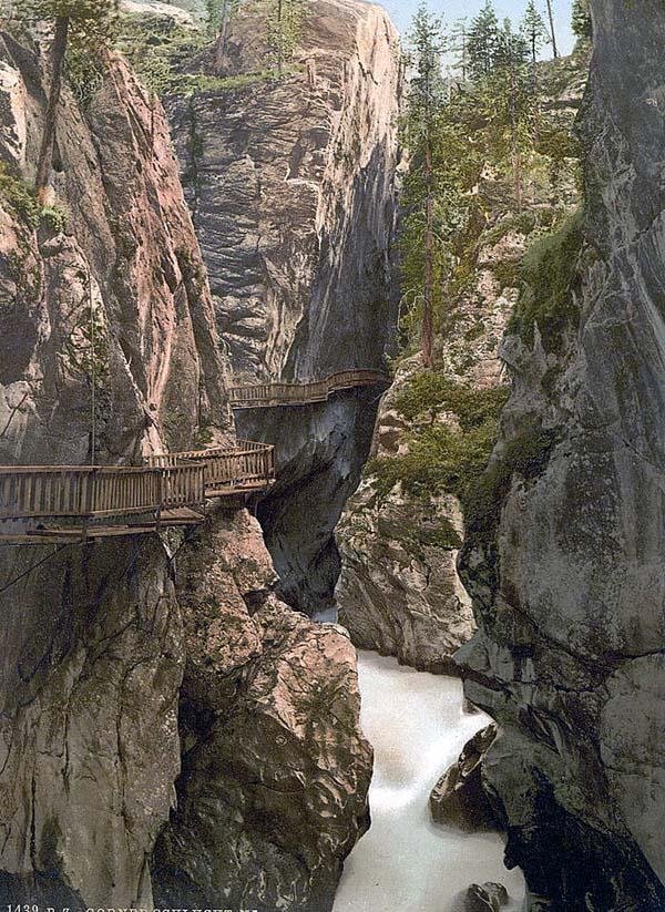 Zermatt, Upper Gorner Gorge, Valais