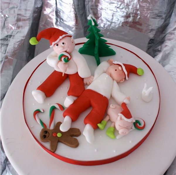 50 Christmas Cake Decorating Ideas