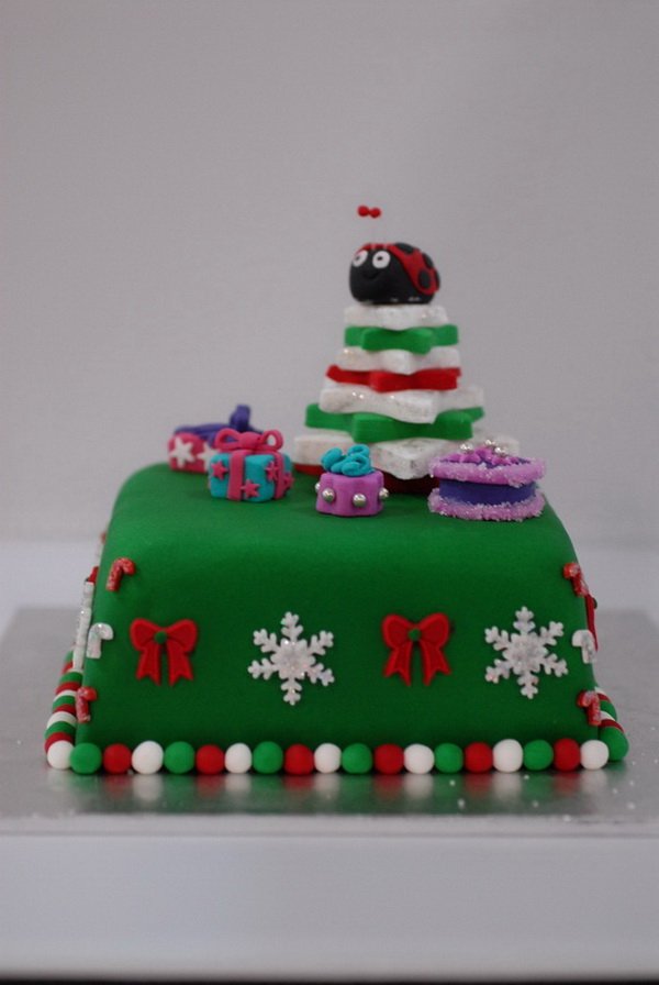 50 Christmas Cake Decorating Ideas