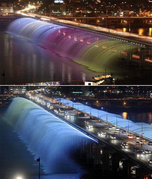 Banpo Bridge, Seoul, Korea