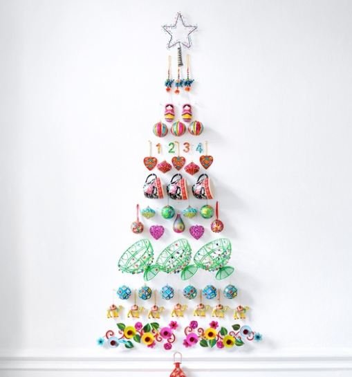 DIY Mini Christmas Tree From Pistachio Shells