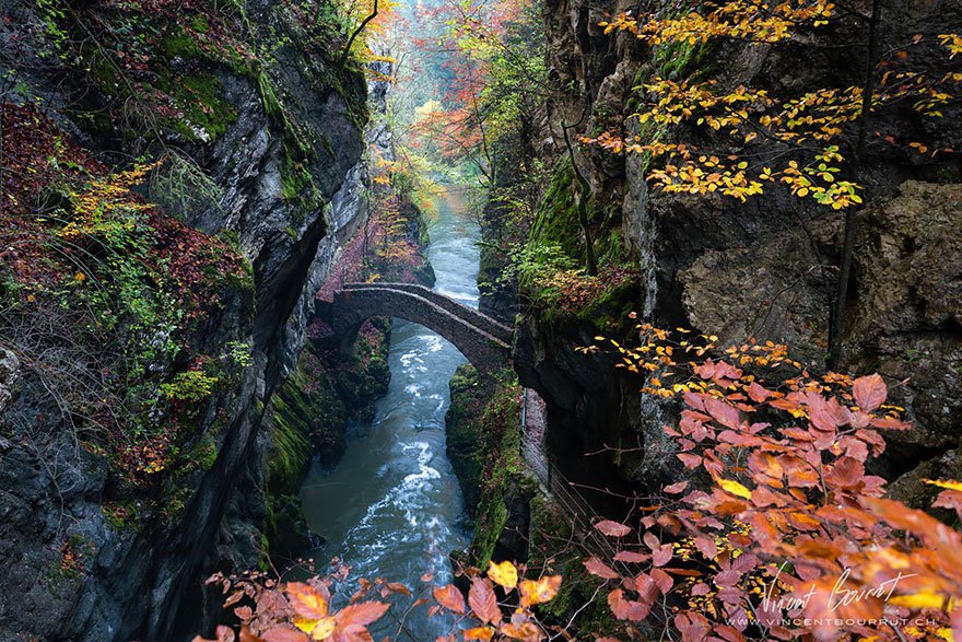 Gorge De L’areuse, Switzerland