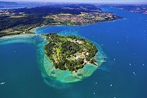 Lake Constance with Mainau Island, Monastic Island of Reichenau (UNESCO World Heritage), Lindau, prehistoric pile dwellings, Meersburg Castle