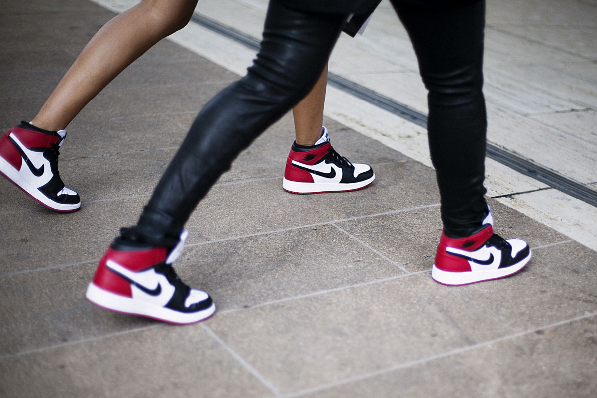 Street Style Fashion With Sneakers