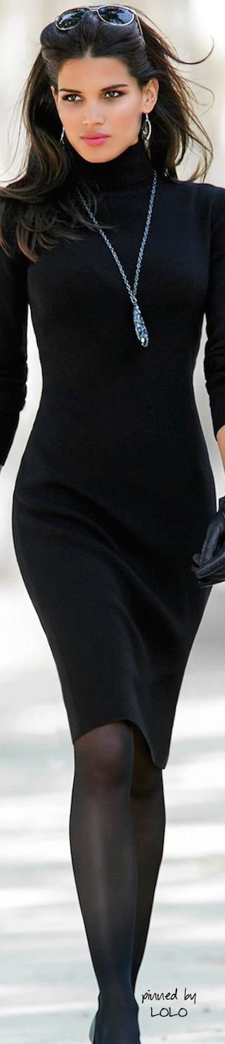 sexy black attire
