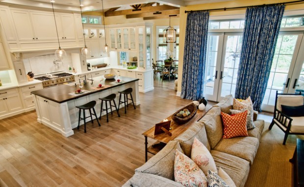 Open Concept Kitchen-Living Room Design Ideas