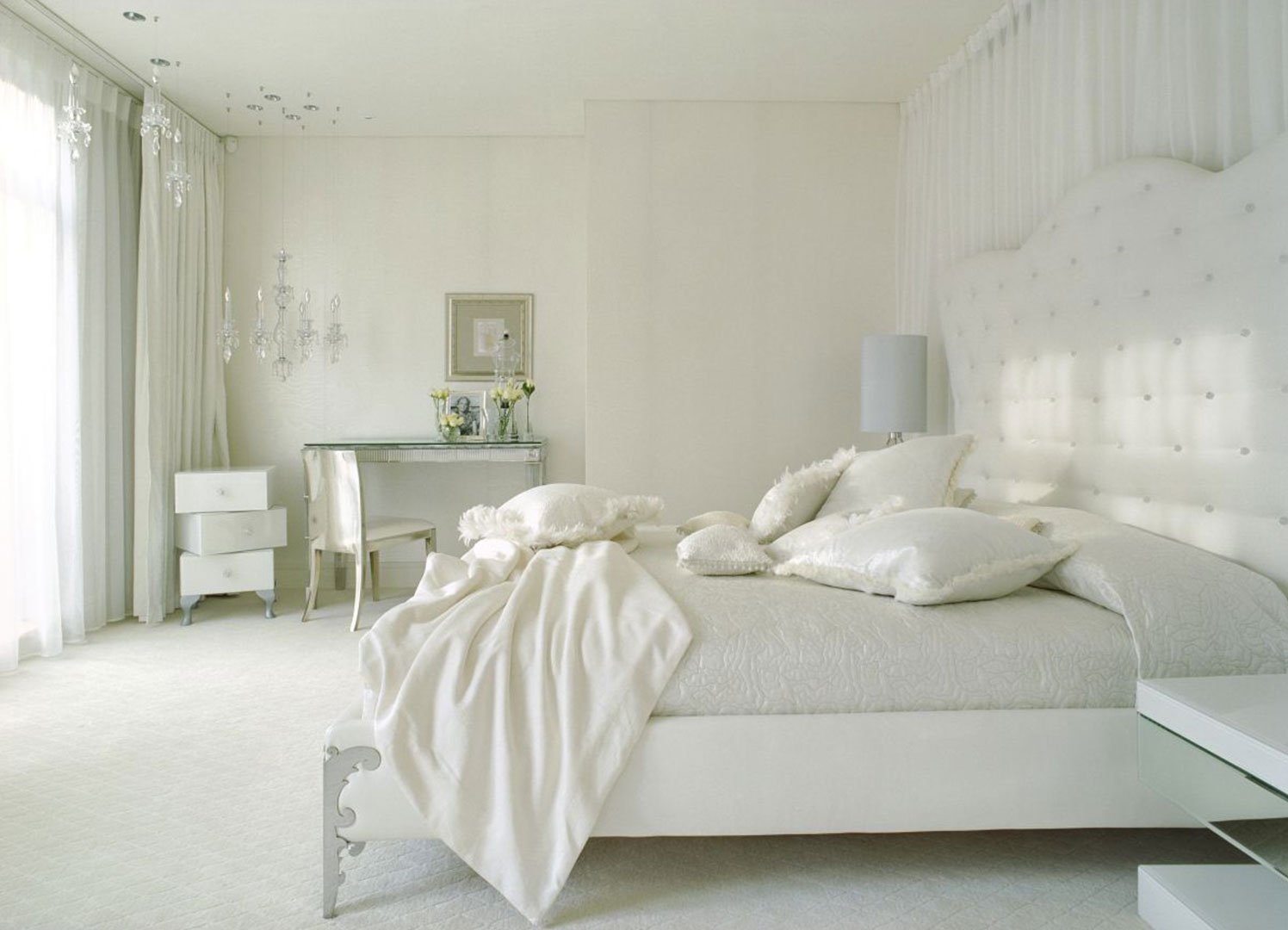 White Canopy Bed