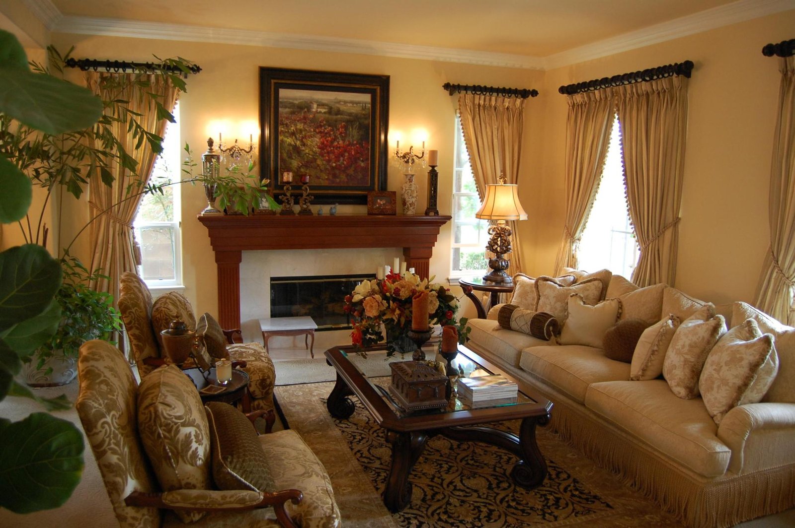 33 Traditional Living Room Design