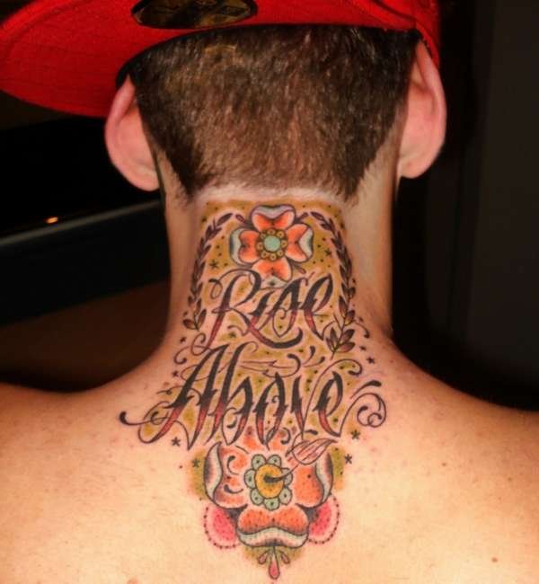 Tattoo Designs For Men Neck