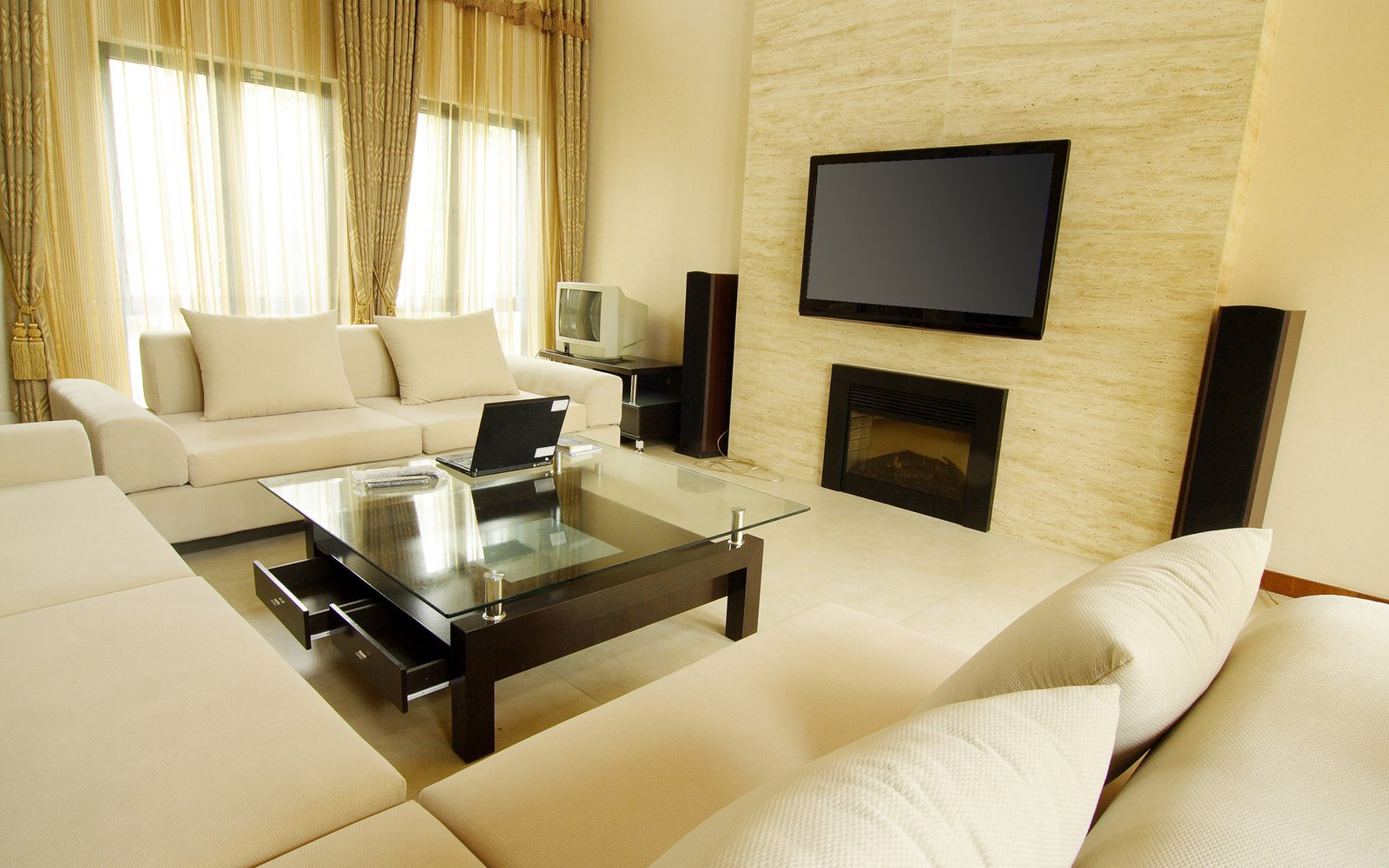 sample wallpaper for living room
