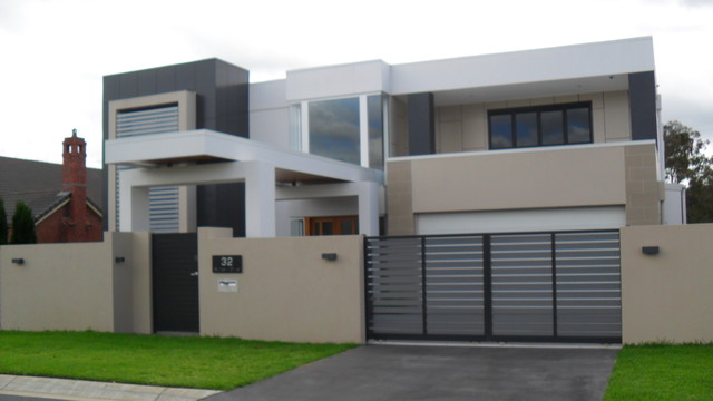 modern exterior home
