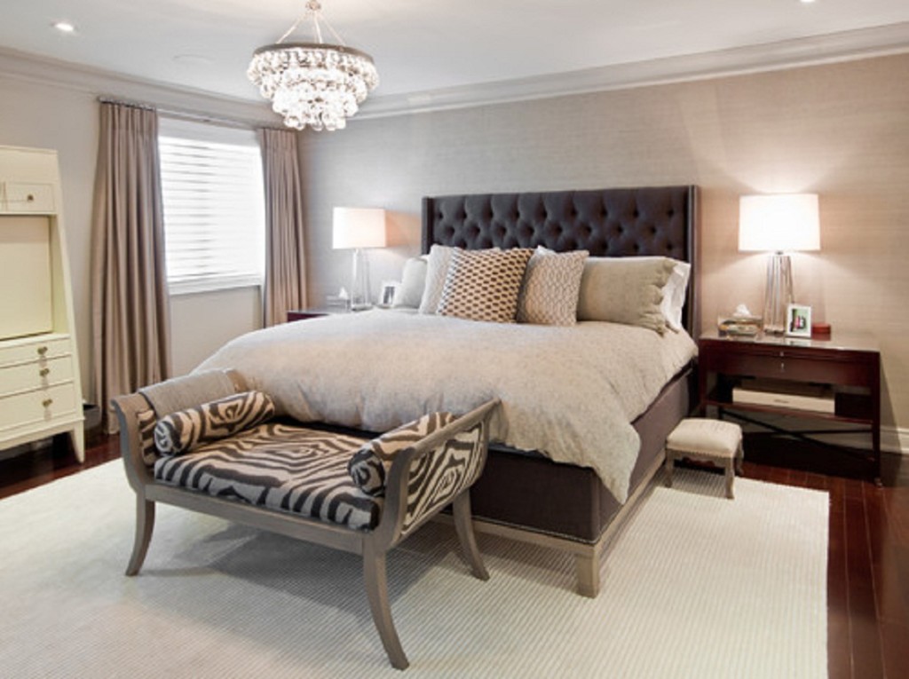 Bedroom Decorating Ideas With Tufted Headboard