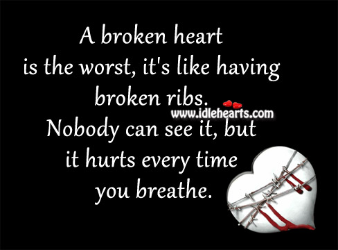25 Broken Heart Quotes with Images
