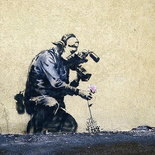 Banksy art Park City Sundance Film Festival