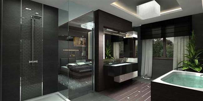 25 Modern Luxury Bathrooms Designs