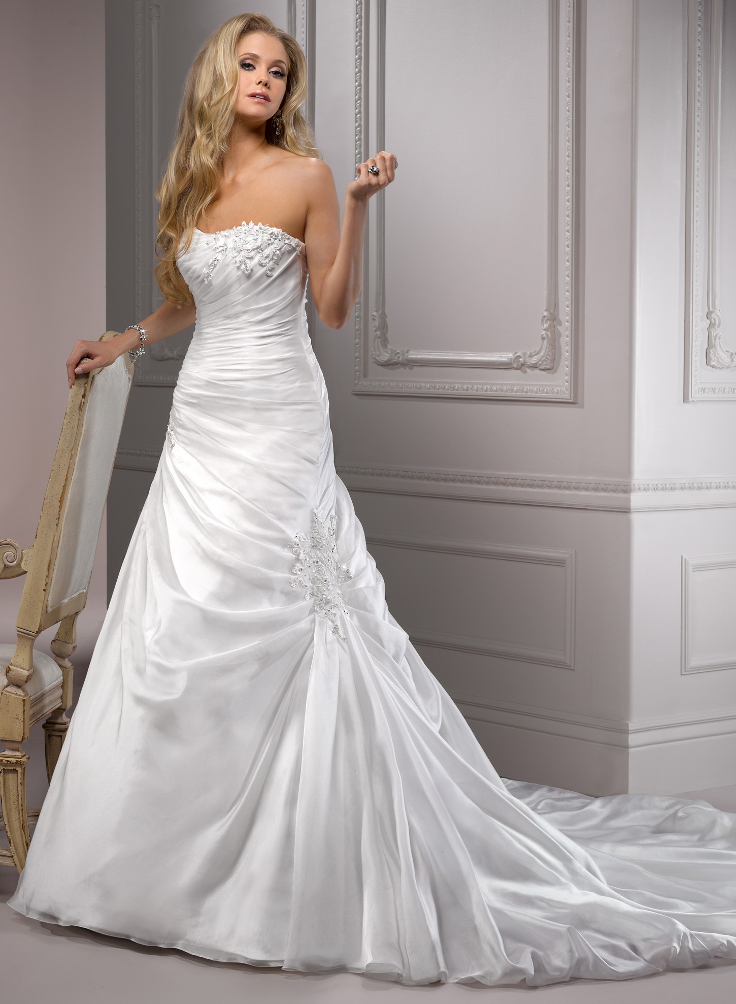 21 Gorgeous A-Line Wedding Dresses Ideas