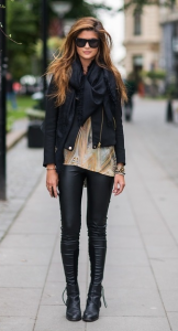 Sex Appeal and Style in Women's Leather Pants