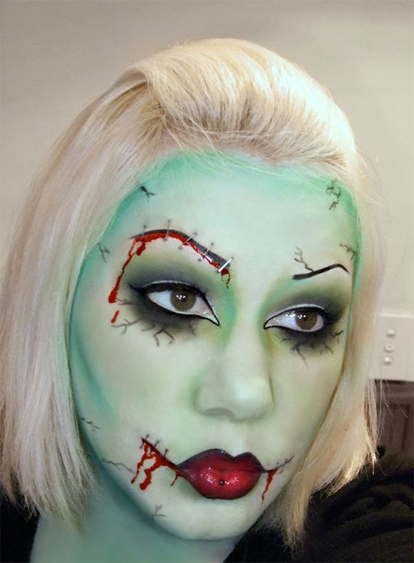 Totally Creepy Halloween Makeup Ideas 2016