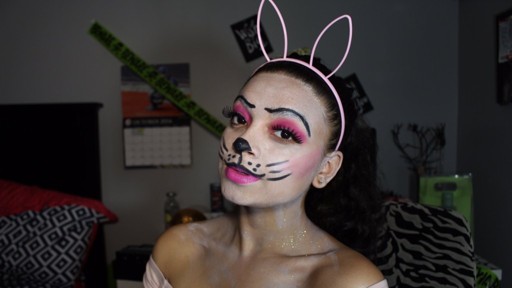 21 Coolest Bunny Halloween Makeup Ideas