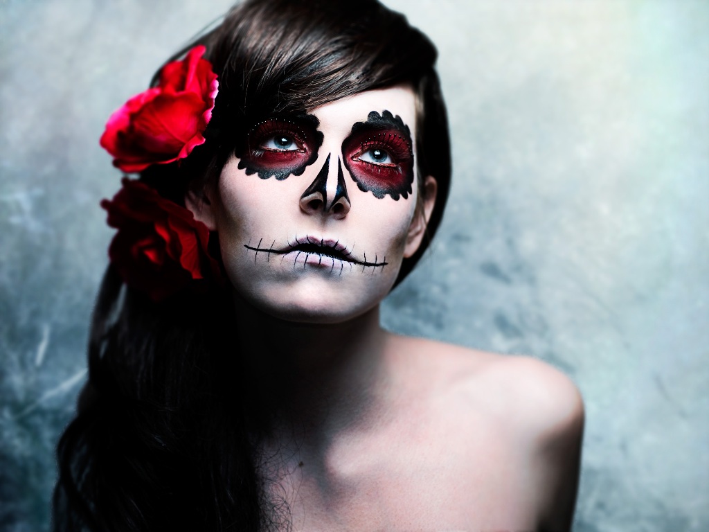 Scariest Halloween Makeup For Day of The Dead