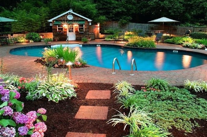 Pool Landscaping Ideas on a Budget
