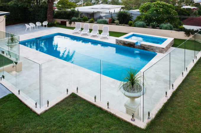 Backyard Project Idea for Spring: Glass Pool Fencing