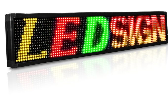 LED Signs – How to Select the Best Size for Your Location