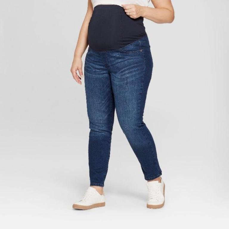 best skinny maternity jeans