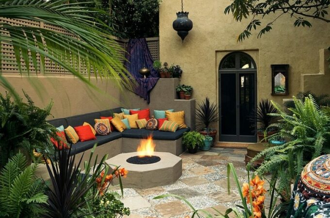 Ways To Use Recycled Items While Decorating Your Backyard