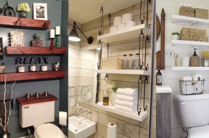 12 Clever Small Bathroom Storage Ideas over Toilet