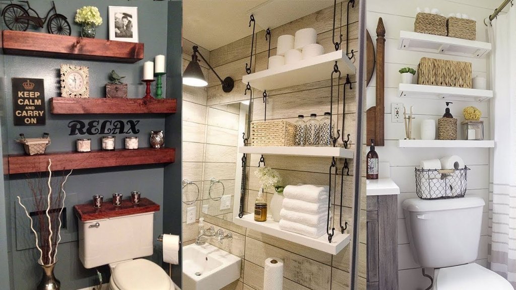 12 Clever Small Bathroom Storage Ideas Over Toilet