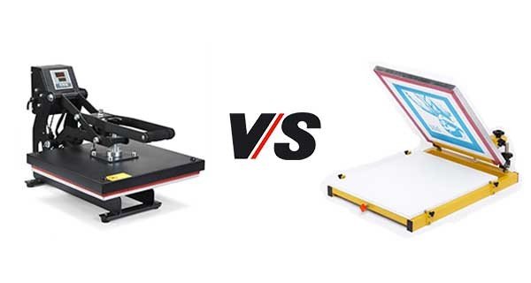 Screen Printing vs Heat Press