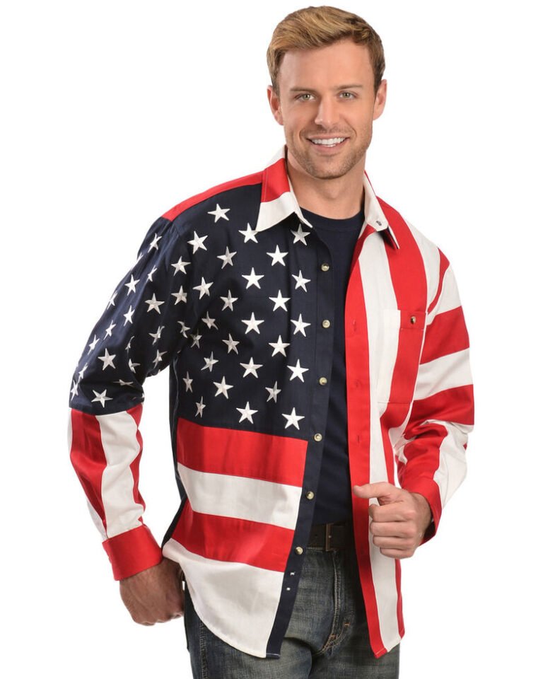 patriotic men's apparel