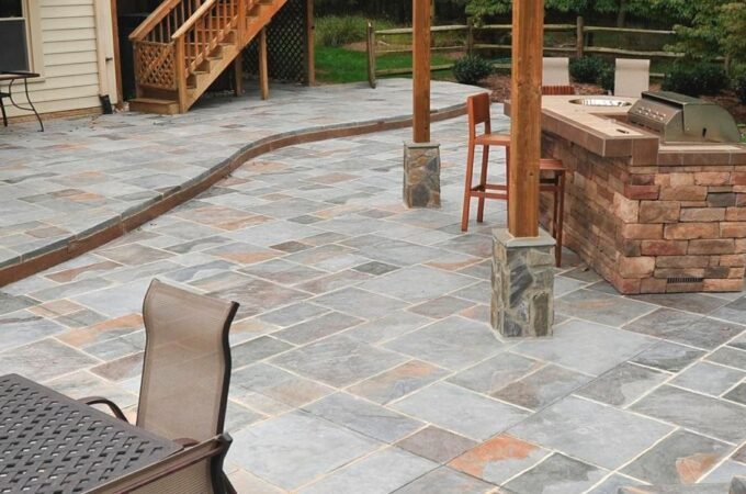 What is Stamped Concrete