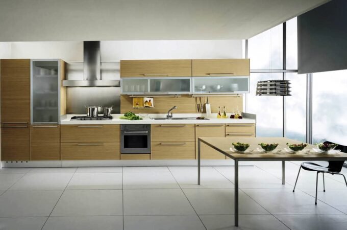 High-Gloss Kitchen Cabinets for Modern Kitchens