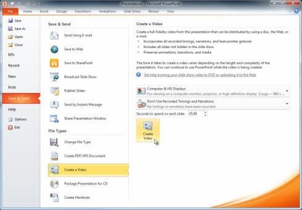 How to convert mp4 to powerpoint compatible partsstashok