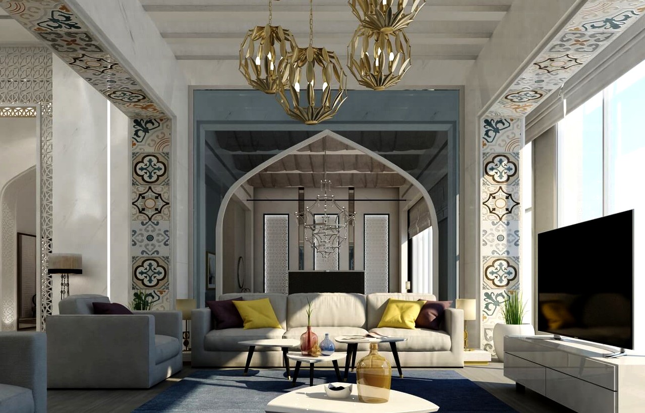 interior design arabic living room