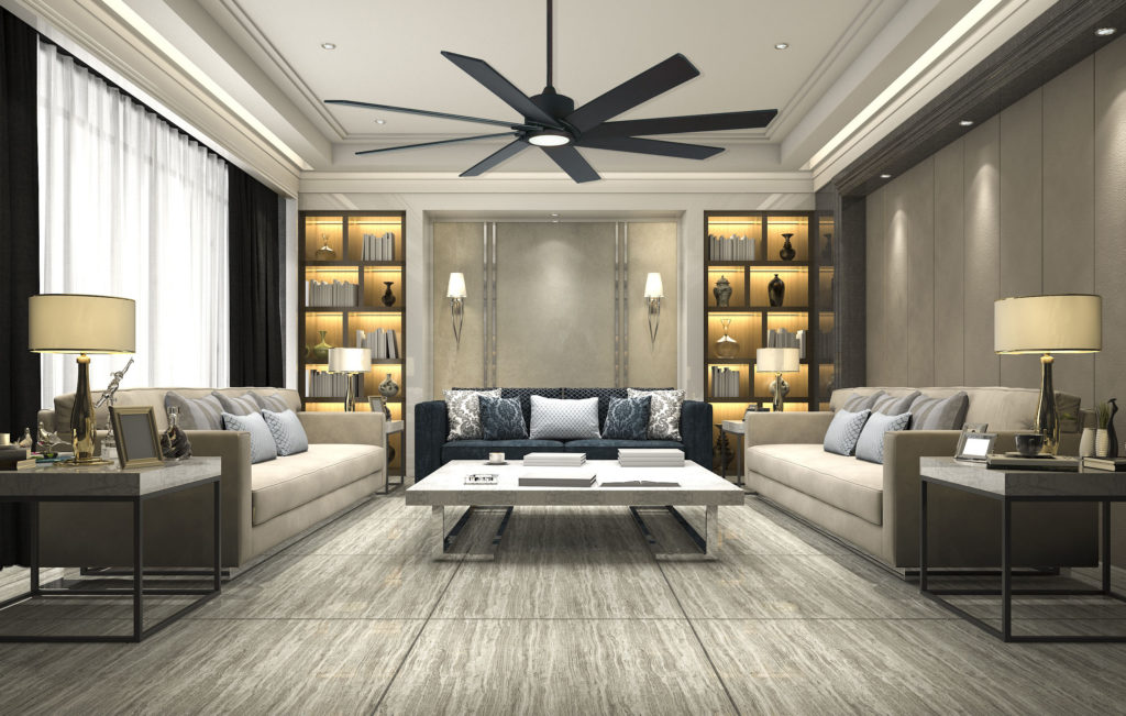 7 Tips For Choosing A Stunning Ceiling Fan for Your Living Room