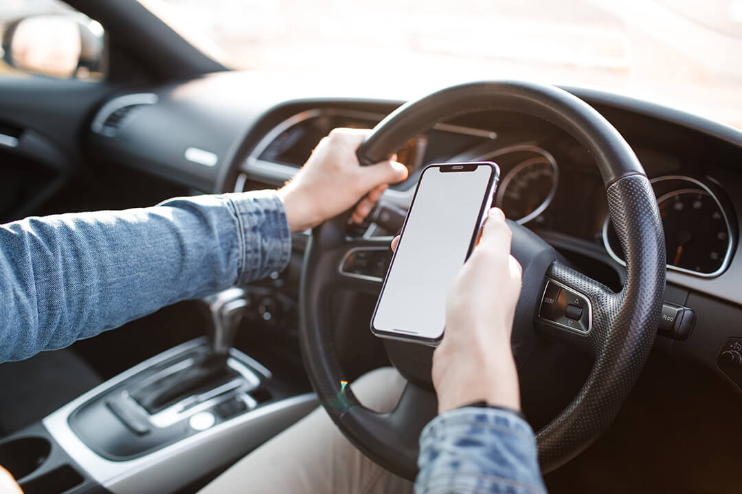 The Most Common Causes of Driving Distractions