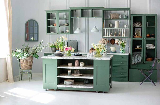 Are Green Kitchen Cabinets A Good Kitchen Design Idea