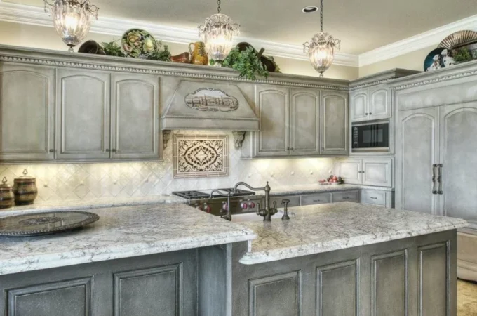 The Special Nature of Distressed Kitchen Cabinets