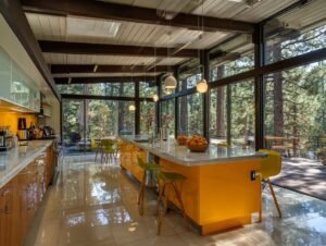 Mid Century Modern Kitchen Cabinets Slim Lines Big Character