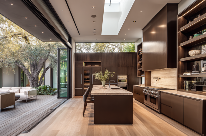 Modern Dark Brown Kitchen Cabinets The Perfect Balance of Depth and Design
